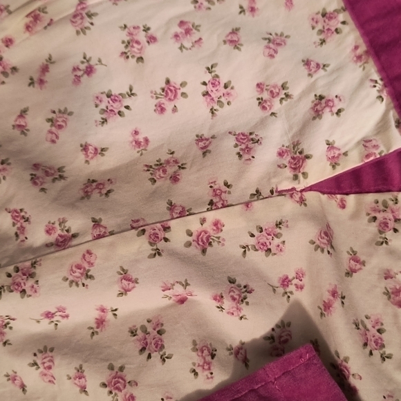 george Pink Little Girl Velour Coat For 24 monts - Picture 9 of 13